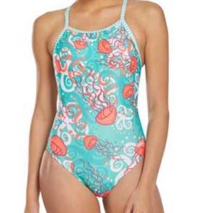 Dolphin Uglies Jellyfish One Piece. ISNT MATERNITY